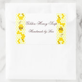 Honingbijen, honingraat, aangepaste Stickers voor (Tas)