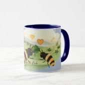 Honingbijen keepers bruiloft mok (Voorkant rechts)