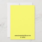 Honingbijen met hart kaart (Achterkant)