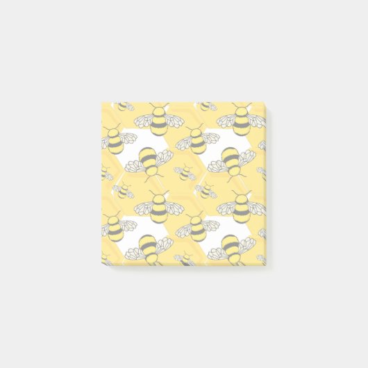 Honingbijen op de bijenkorf Leuk Post-it® Notes (Voorkant)