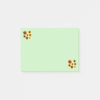 Honingbijen op Zonnebloemen Post It Notes