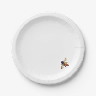Honingbijen Papieren Bordje