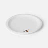 Honingbijen Papieren Bordje (Gekanteld)