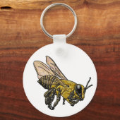 Honingbijen Sleutelhanger (Voorkant)