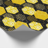 Honingbijen! Verpakkingspapier Cadeaupapier (Hoek)