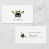Honingbijen Visitekaartje (Voorkant / Achterkant)