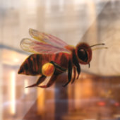 Honingbijen vliegen raamsticker (Vel 2)