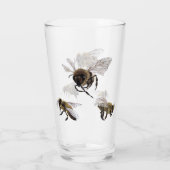 Honingbijenglas Glas (Achterkant)