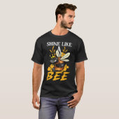 Honingbijenimker Apiary Api T-shirt (Voorkant volledig)