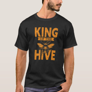 Honingbijenimker koning van de bijenkorf t-shirt