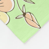  honingbijenkorf fleece deken (Hoek)