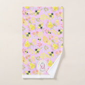 Honingbijenroze Bad Handdoek (Handdoek)