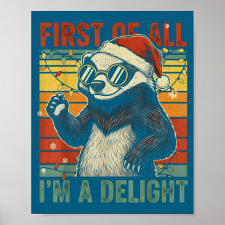 Honingdas Kerstmis Allereerst Ben Ik Een Genot F Poster