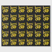 honingdip cadeaupapier (Vlak)