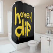 honingdip douchegordijn (In situ)