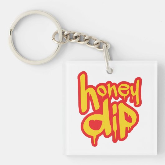 honingdip sleutelhanger (Voorkant)