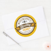 Honingetiket Ronde Sticker (Envelop)