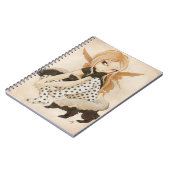 Honingfee met honingbadgers notitieboek (Linkerzijde)