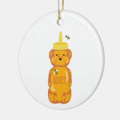 Honingfles Keramisch Ornament (Links)