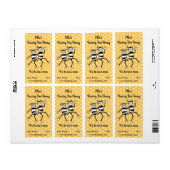  honingflesje of etiket met bijenwas (Full Sheet)