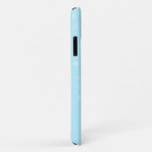 Honinghommel op zwart en lichtblauw Case-Mate iPhone case (Achterkant/rechts)
