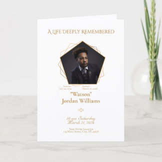 Honingkleurige tekst Witte achtergrond Vouwprogram