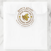 Honinglabel, Imkerbedrijfslabel, Stickers (Tas)