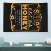 Honingpot van de Boerenmarkt Spandoek (Beurs)
