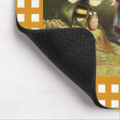 honingpot voor kleine bijen muismat (Hoek)