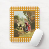 honingpot voor kleine bijen muismat (Met muis)