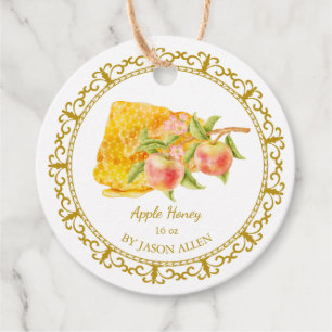 Honingraat Apple Infused Honey Hang Label