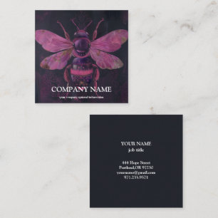 honingraat bij bijenHouder honingairist Vierkante Visitekaartje