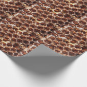 Honingraat Cadeaupapier (Hoek)