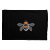 Honingraat en bijen kussensloop (Achterkant)