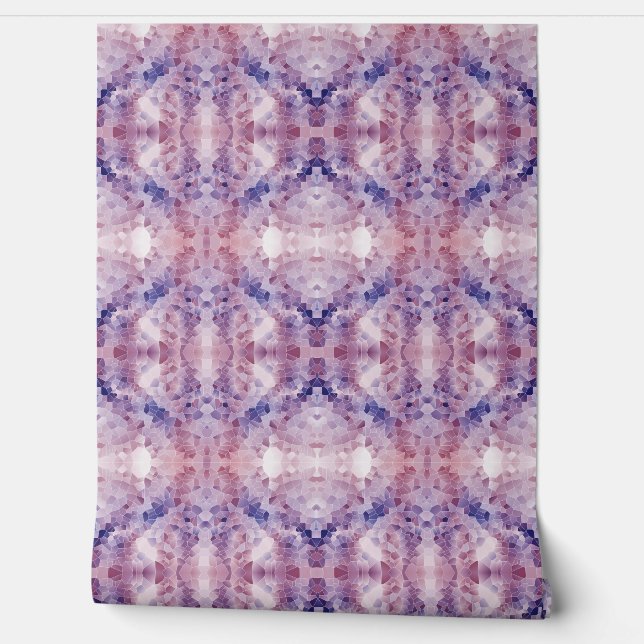 Honingraat Mozaïek Pattern Ornament Behang (Afrollen)