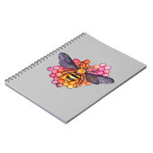 Honingraat Notitieboek bij bijen (Linkerzijde)