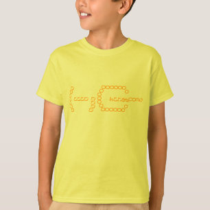 Honingraat, oranje en geel. t-shirt