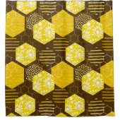 Honingraat! Shower Curtain Douchegordijn (Voorkant)