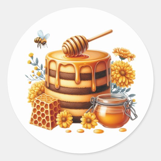 Honingraat Stickers (Voorkant)
