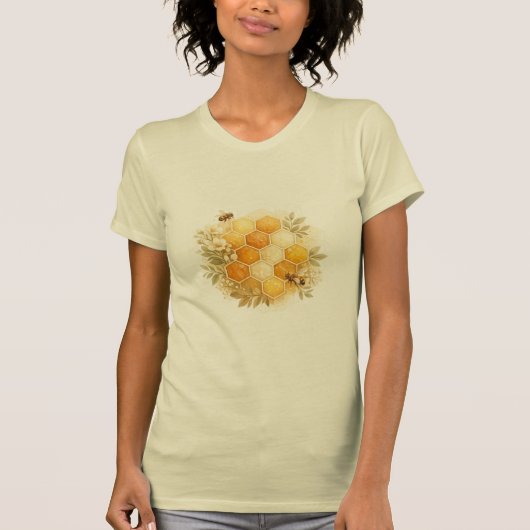 Honingraat T-shirt (Voorkant)