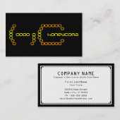 honingraat visitekaartje (Voorkant / Achterkant)