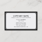 honingraat visitekaartje (Achterkant)