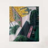 honingraat wandkleed (Voorkant)