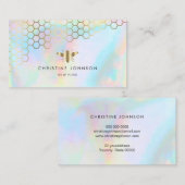 honingraatbij-logo visitekaartje (Voorkant / Achterkant)