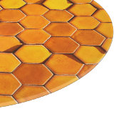 honingraatglas snijplank (Hoek)