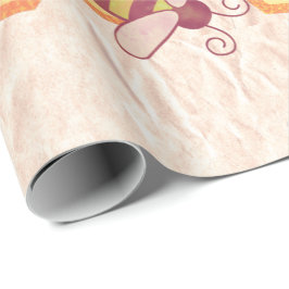 Honingraatpapier voor zoete bijen cadeaupapier