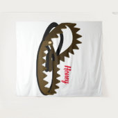 Honingval Tapijt Wandkleed (Voorkant (horizontaal))