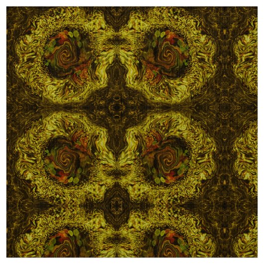 Honingwervelwind van abstract stof (Swatch)