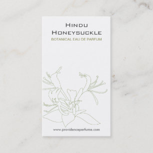 HONINGZUIGER WIT VISITEKAARTJE