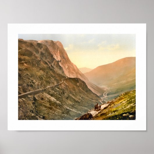 Honister Pass, Lake District England Poster (Voorkant)
